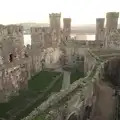 It's high up alright, Conwy, Holyhead and the Ferry to Ireland - 21st December 2015