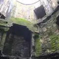 Inside a castle tower, Conwy, Holyhead and the Ferry to Ireland - 21st December 2015