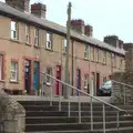 Terraced houses, Christmas Eve in Dublin and Blackrock, Ireland - 24th December 2015