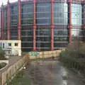 The Lansdowne Gasometer, Christmas Eve in Dublin and Blackrock, Ireland - 24th December 2015