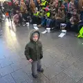 Harry - the one-glove boy, Christmas Eve in Dublin and Blackrock, Ireland - 24th December 2015