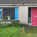 A house with a fake window and door, Blackrock North and the Ferry Home, County Louth and the Irish Sea - 27th December 2015