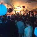 The crowds in the barrel, New Year's Eve With The BBs, The Barrel, Banham, Norfolk - 31st December 2015