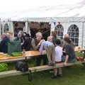 Harry's on the table, "Our Little Friends" Warbirds Hangar Dance, Hardwick, Norfolk - 9th July 2016