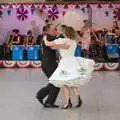 The first dancers take to the floor, "Our Little Friends" Warbirds Hangar Dance, Hardwick, Norfolk - 9th July 2016