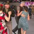 Isobel busts some 1940s moves, "Our Little Friends" Warbirds Hangar Dance, Hardwick, Norfolk - 9th July 2016