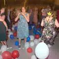 Isobel dances among the balloons, "Our Little Friends" Warbirds Hangar Dance, Hardwick, Norfolk - 9th July 2016