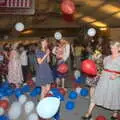 Balloons get kicked around, "Our Little Friends" Warbirds Hangar Dance, Hardwick, Norfolk - 9th July 2016