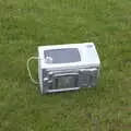 There's a discarded microwave on the runway, "Our Little Friends" Warbirds Hangar Dance, Hardwick, Norfolk - 9th July 2016