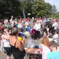 There's quite a crowd on the playground, Eye Primary Summer Fayre, Eye, Suffolk - 9th July 2016