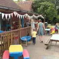 Harry and Isobel wander around, Eye Primary Summer Fayre, Eye, Suffolk - 9th July 2016