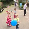 Sophie, Fred, Harry and a roaming-around Grandad, Eye Primary Summer Fayre, Eye, Suffolk - 9th July 2016