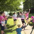 More runners cross the finish line, Fred's Camping, Curry and the Closing of B&Q, Thetford, Diss  and Ipswich - 16th July 2016