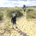 Harry stomps off, A Short Trip to Southwold, Suffolk - 24th July 2016