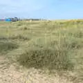 The dunes, looking towards Southwold, A Short Trip to Southwold, Suffolk - 24th July 2016