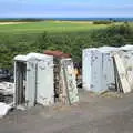 Derelict junction boxes at Weybourne, Sheringham Steam, Sheringham, North Norfolk - 31st July 2016