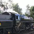 76084 heads off up to Kelling, Sheringham Steam, Sheringham, North Norfolk - 31st July 2016