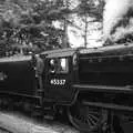 The Stanier Black 5 heads up to the other end of the train, Sheringham Steam, Sheringham, North Norfolk - 31st July 2016