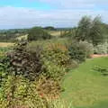 A view from Mother's garden, The Tom Cobley and Castle Drogo, Spreyton and Drewsteignton, Devon - 11th August 2016