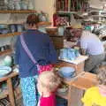 We visit Spreyton Pottery, The Tom Cobley and Castle Drogo, Spreyton and Drewsteignton, Devon - 11th August 2016