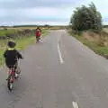 Heading past Horsey Gap - home of the seals, A Trip to Waxham Sands,  Horsey, Norfolk - 27th August 2016