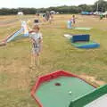 Pitch and put at Waxham Sands, A Trip to Waxham Sands,  Horsey, Norfolk - 27th August 2016