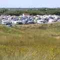 Waxham Sands campsite is absolutely heaving, A Trip to Waxham Sands,  Horsey, Norfolk - 27th August 2016