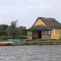 A shaggy-thatched boathouse, A Trip to Waxham Sands,  Horsey, Norfolk - 27th August 2016