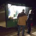 There's a fish and chip van at the village hall, SwiftKey Does Laser Tag, Charlton and Greenwich, London - 29th November 2016