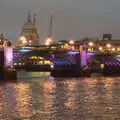 Soutwark Bridge and St. Paul's, Innovation Week and a Walk Around the South Bank, Southwark - 8th December 2016