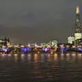 View down the Thames towards Tower Bridge, Innovation Week and a Walk Around the South Bank, Southwark - 8th December 2016