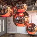 Cool copper light pendants, Grandad's Fire and SwiftKey Moves Offices, Eye and Paddington - 23rd January 2017