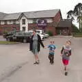 Time for breakfast at Taunton East Premier Inn, Grandma J's and a Day on the Beach, Spreyton and Exmouth, Devon - 13th April 2017