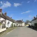 Spreyton's 'High Street' is nicely car free, Grandma J's and a Day on the Beach, Spreyton and Exmouth, Devon - 13th April 2017