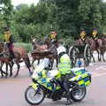 More artillery passes by onto Serpentine Road, The BSCC at the Victoria and The Grain Beer Festival, Diss, Norfolk - 8th July 2017