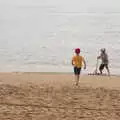 Back on the beach, A Wet Day at the Beach, Sea Palling, Norfolk - 16th July 2017