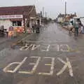 The wet streets of Sea Palling, A Wet Day at the Beach, Sea Palling, Norfolk - 16th July 2017