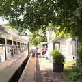 The train stops at Reedham, The Humpty Dumpty Beer Festival, Reedham, Norfolk - 22nd July 2017