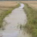 A drainage ditch, and Cantley sugar factory, The Humpty Dumpty Beer Festival, Reedham, Norfolk - 22nd July 2017