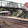 Reedham Station footbridge, The Humpty Dumpty Beer Festival, Reedham, Norfolk - 22nd July 2017