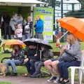 More of the audience shelter from the rain, Diss Fest, or Singin' in the Rain, Diss, Norfolk - 23rd July 2017