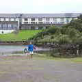 Walking in front of the Hotel Sneem, In The Sneem, An tSnaidhm, Kerry, Ireland - 1st August 2017