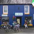 The gang outside M Burns's bike shop in Sneem, In The Sneem, An tSnaidhm, Kerry, Ireland - 1st August 2017