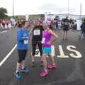 Isobel meets up with the woman who gave her the tip, The Annascaul 10k Run, Abha na Scáil, Kerry, Ireland - 5th August 2017