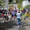 The finishing line, The Annascaul 10k Run, Abha na Scáil, Kerry, Ireland - 5th August 2017