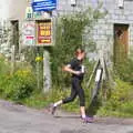 Isobel passes the half-way mark, The Annascaul 10k Run, Abha na Scáil, Kerry, Ireland - 5th August 2017