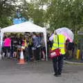 Everyone crams under the gazebo when it rains, The Annascaul 10k Run, Abha na Scáil, Kerry, Ireland - 5th August 2017