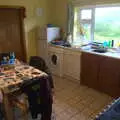 A holiday kitchen, and its amazing views, Minard Beach and Ceol Agus Craic, Lios Póil, Kerry - 6th August 2017