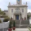 A colonial building in Dun Laoghaire, Fire and Water: The Burning of the Blackrock Centre, County Dublin, Ireland - 12th August 2017