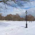 A snowy Hyde Park, Snowmageddon: The Beast From the East, Suffolk and London - 27th February 2018